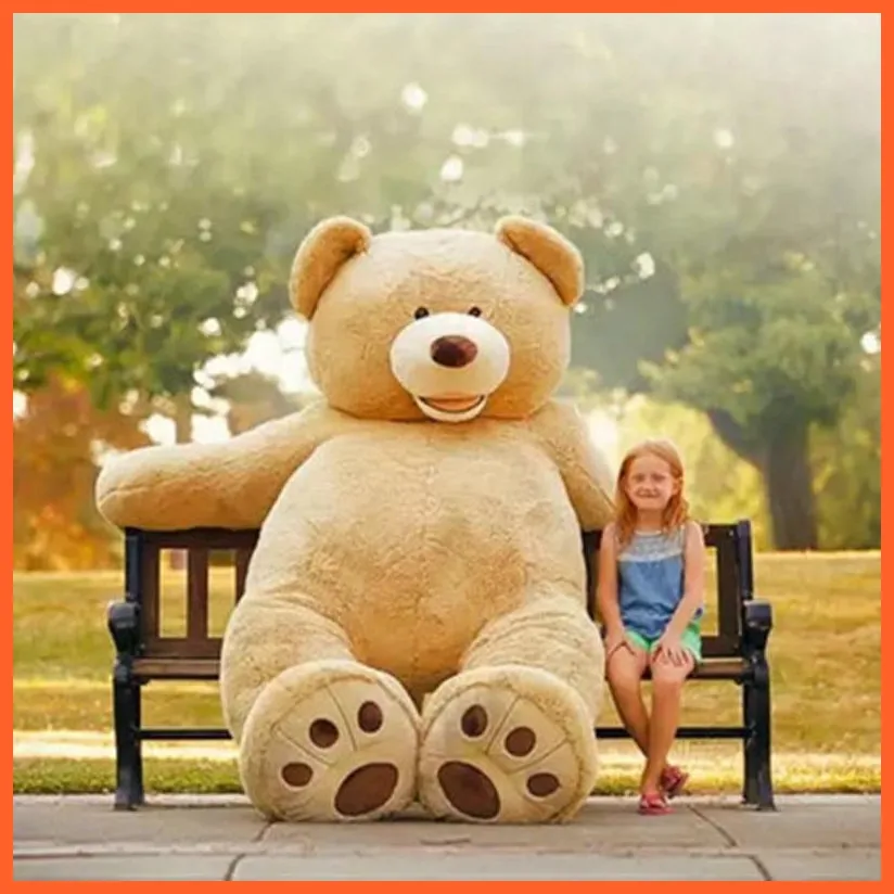 100-260Cm Giant Teddy Bear | Plush Toys Soft Teddy Bear Outer Skin Coat