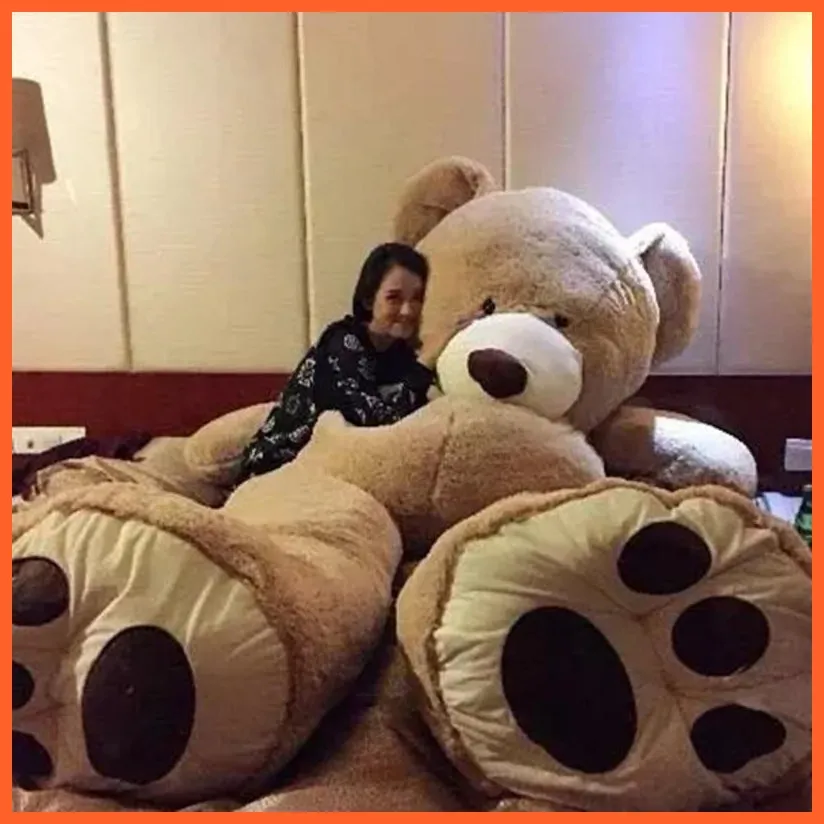 100-260Cm Giant Teddy Bear | Plush Toys Soft Teddy Bear Outer Skin Coat