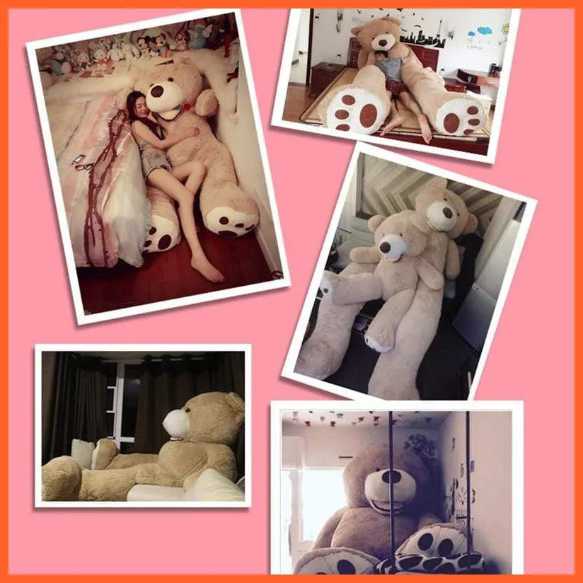 100-260Cm Giant Teddy Bear | Plush Toys Soft Teddy Bear Outer Skin Coat