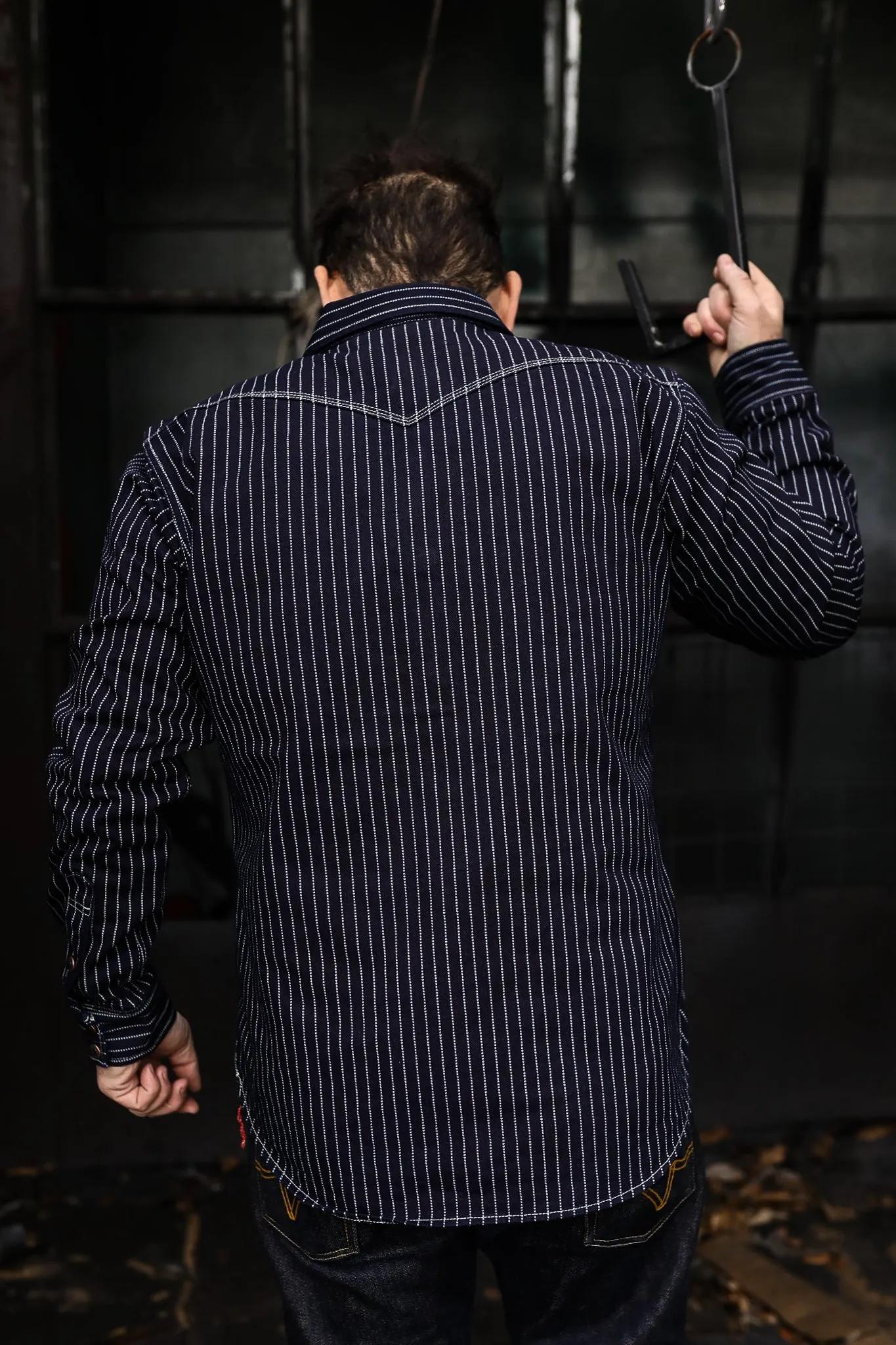 12oz Wabash CPO Shirt - Indigo IHSH-227-IND