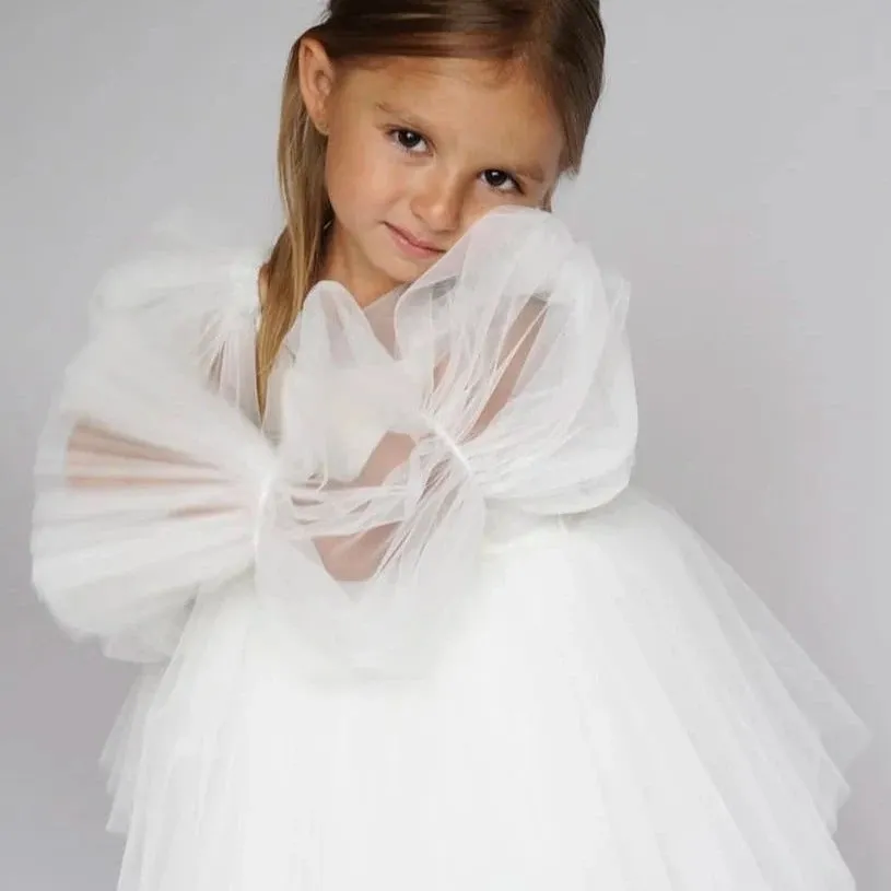 Baby Etoile Dress - White