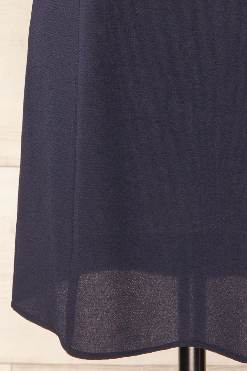 Beaucaire Navy | Short Dress w/ Thin Straps