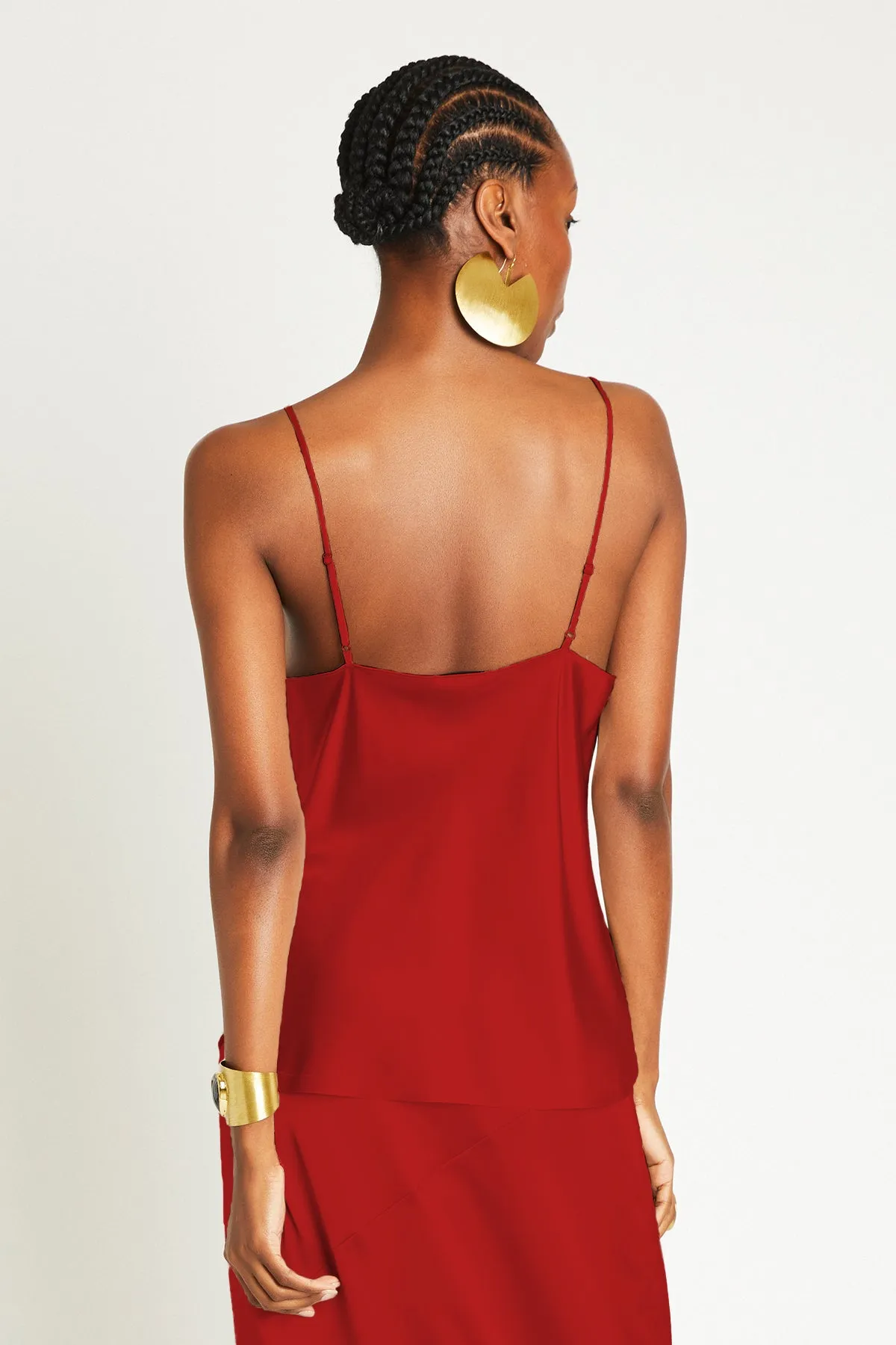   Beryll Cami Silk Top | Terra