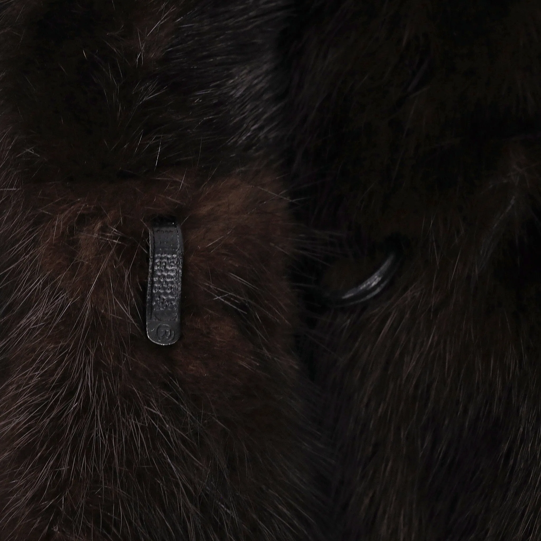 Blackglama Ranch Mink Fur Coat. Size S