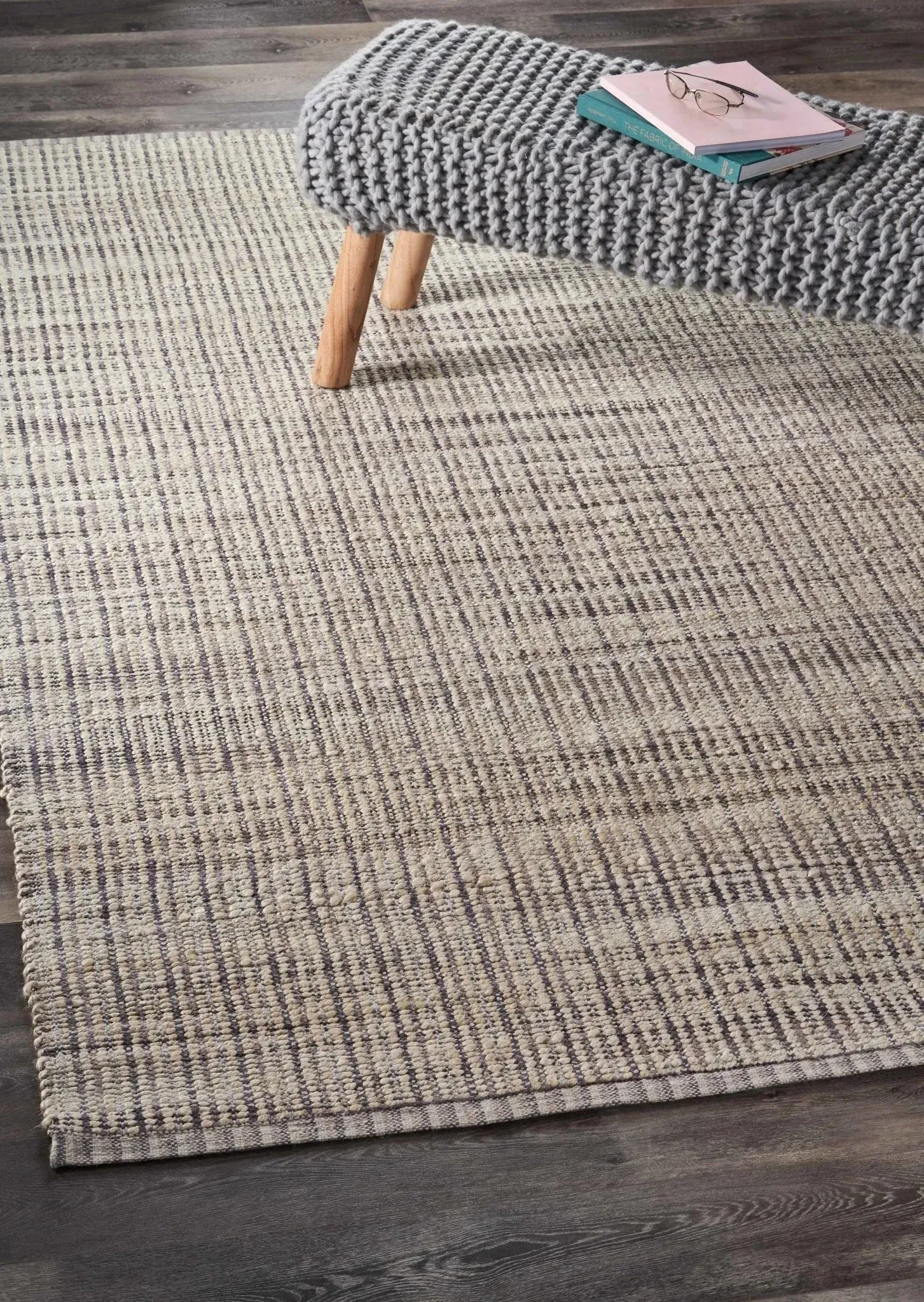 Bleached Naturals 81434BHG Bleach/Grey Rug