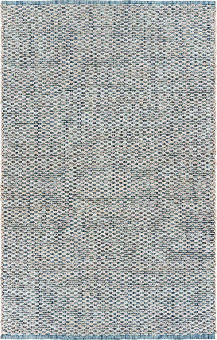 Bleached Naturals LR81436 Bleach/Ivory Blue Rug