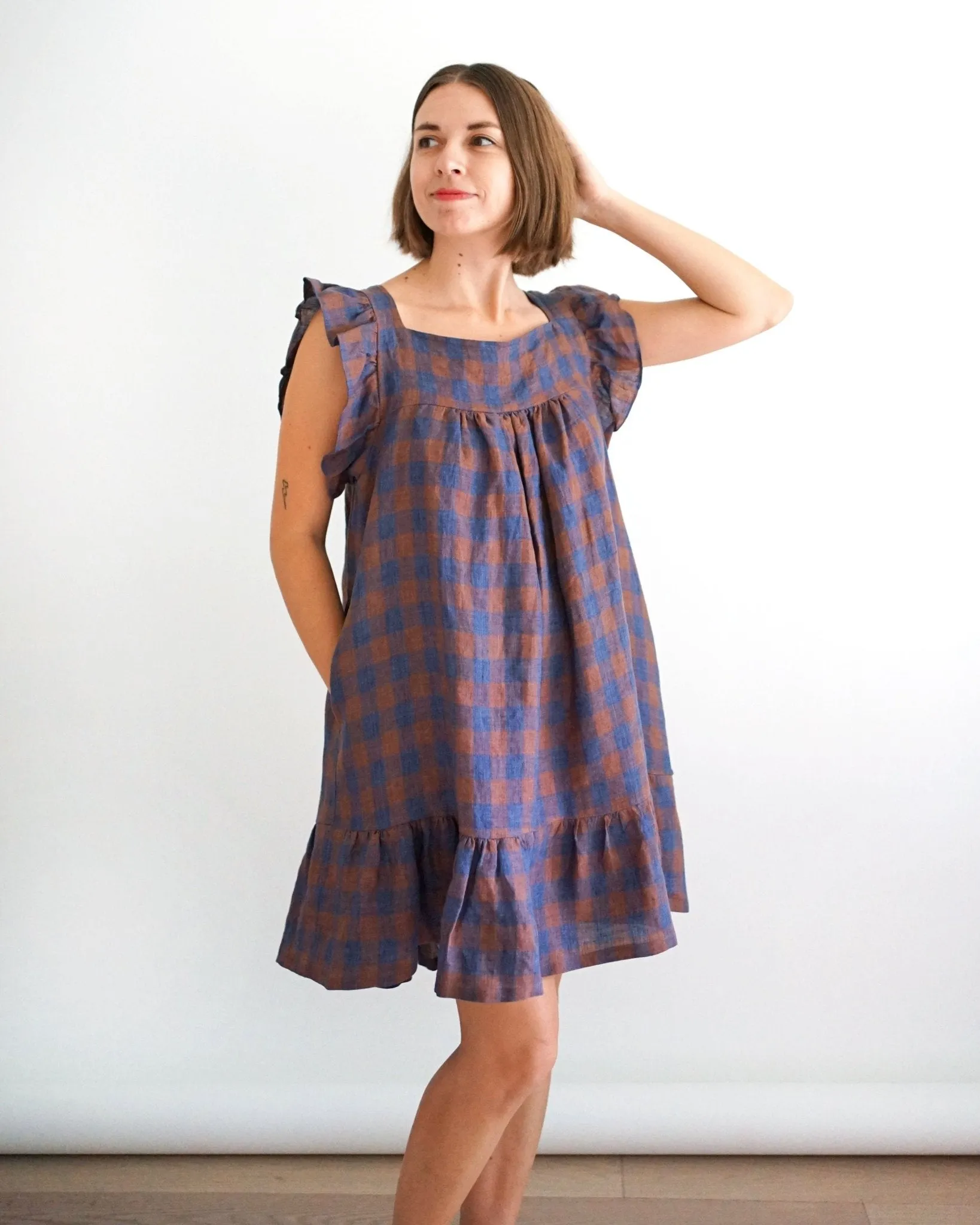 Champagne Field Dress and Tank PDF Pattern - Matchy Matchy Sewing Club