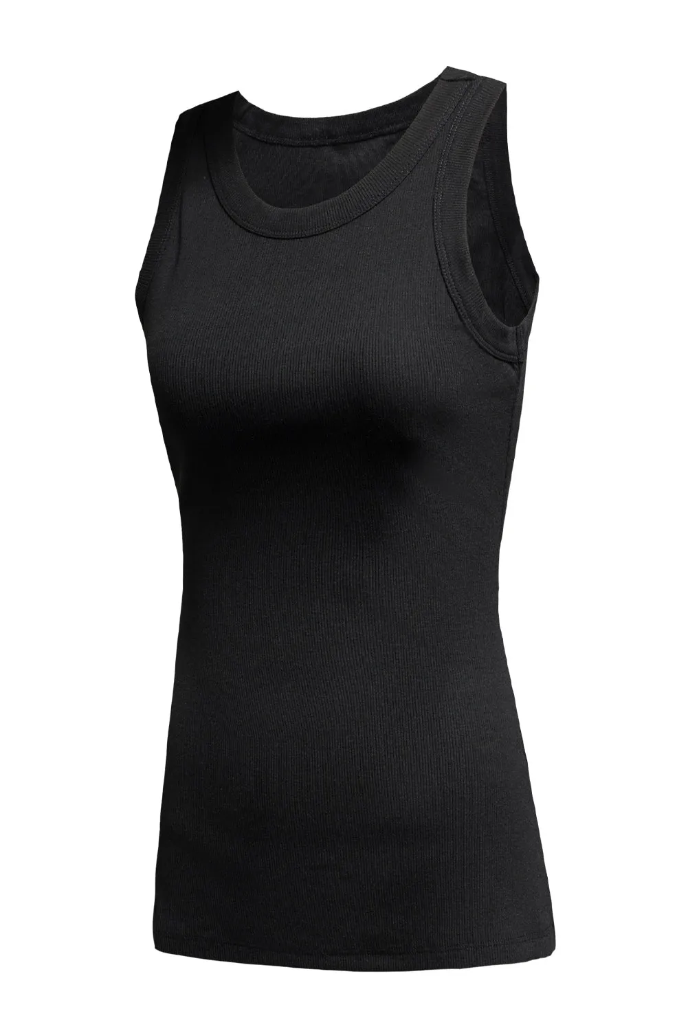Classic Ribbed Round Neck Tank Top | Sexy, Comfy, and Effortlessly Chic 😎🔥