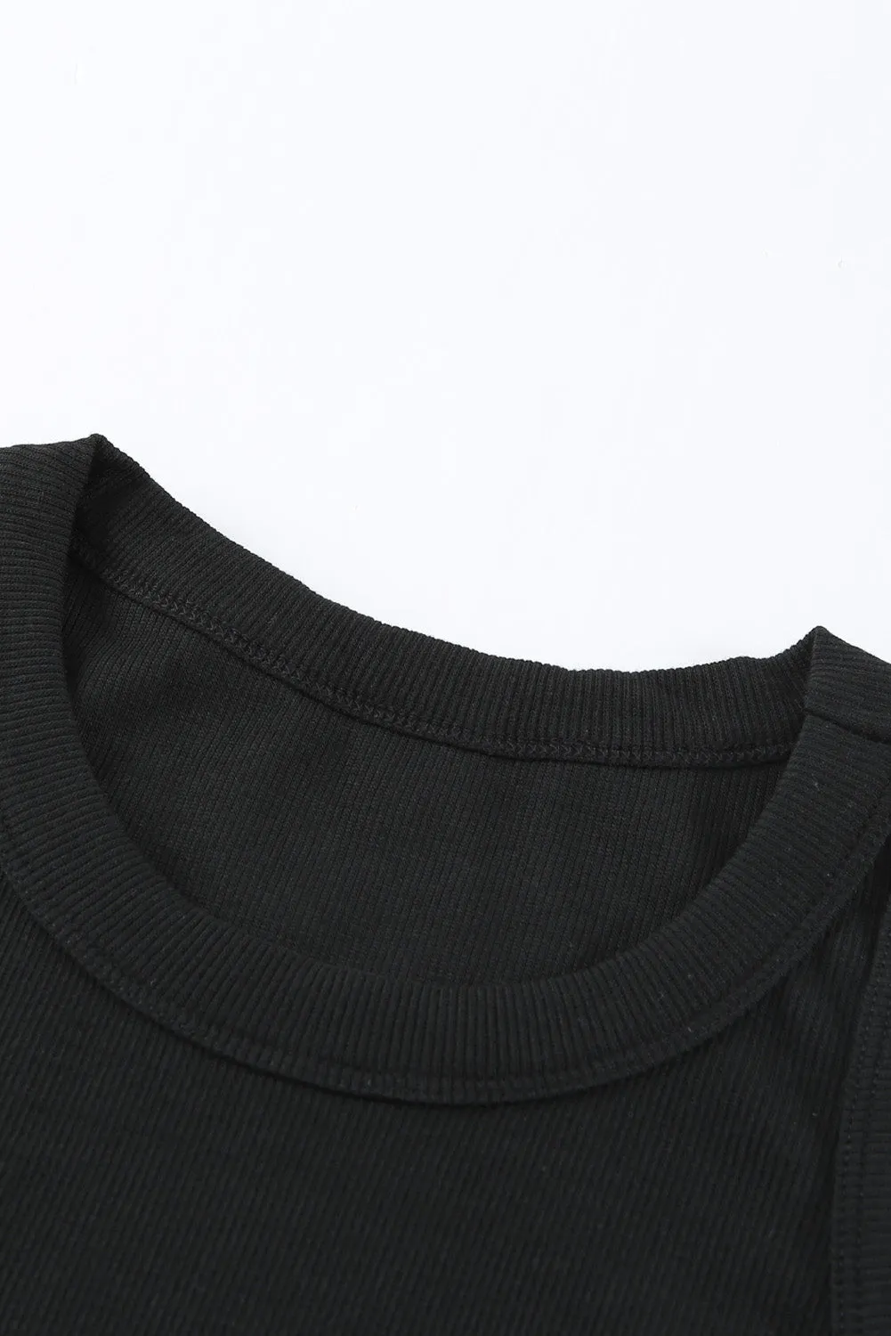 Classic Ribbed Round Neck Tank Top | Sexy, Comfy, and Effortlessly Chic 😎🔥