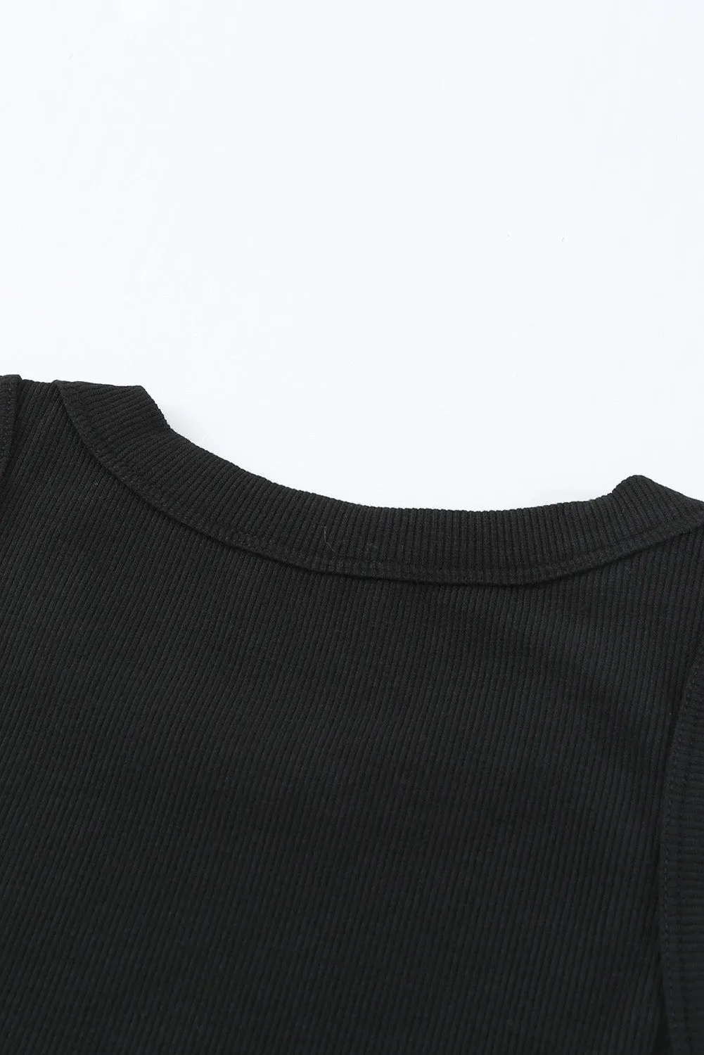 Classic Ribbed Round Neck Tank Top | Sexy, Comfy, and Effortlessly Chic 😎🔥
