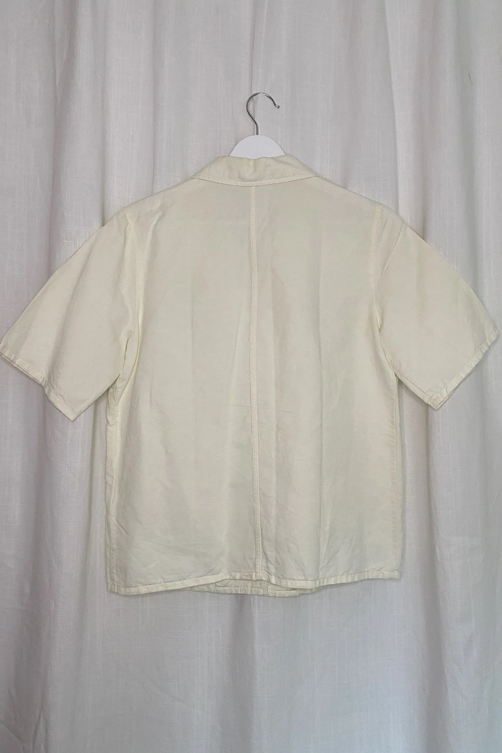 COS OPEN COLLAR TWILL SHIRT