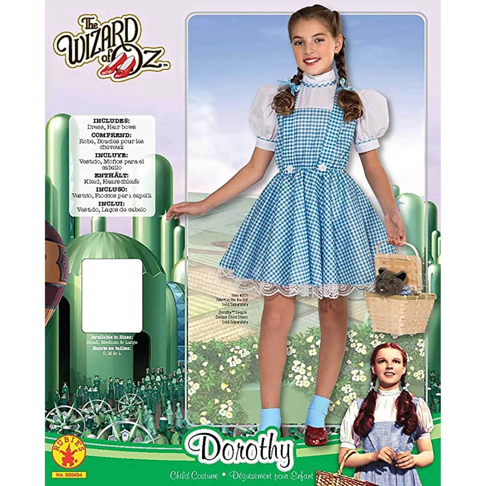 Dorothy Deluxe Costume for Kids - Warner Bros The Wizard of Oz
