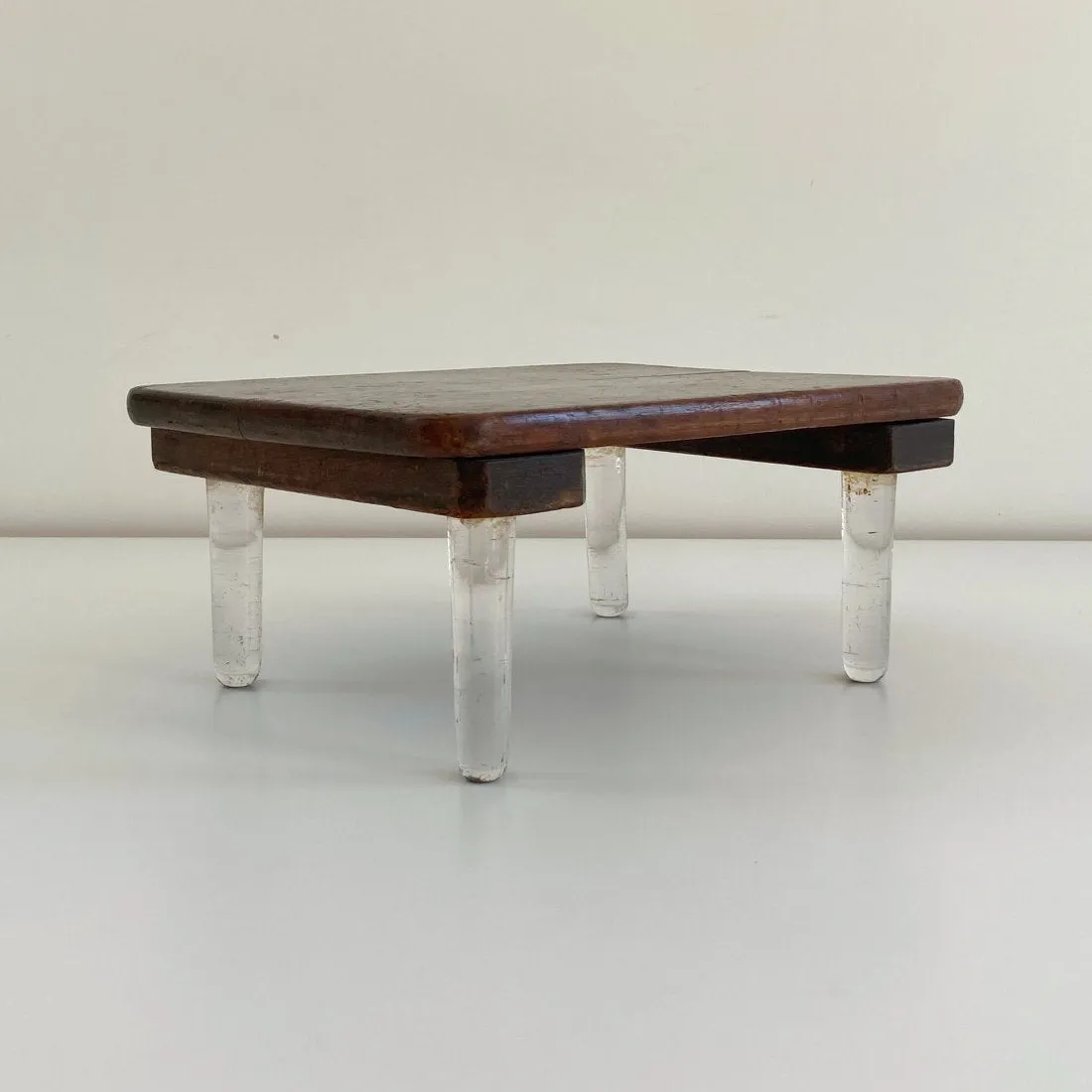 Eighteenth Century Electrostatic Insulating Stool or Lightning Stool