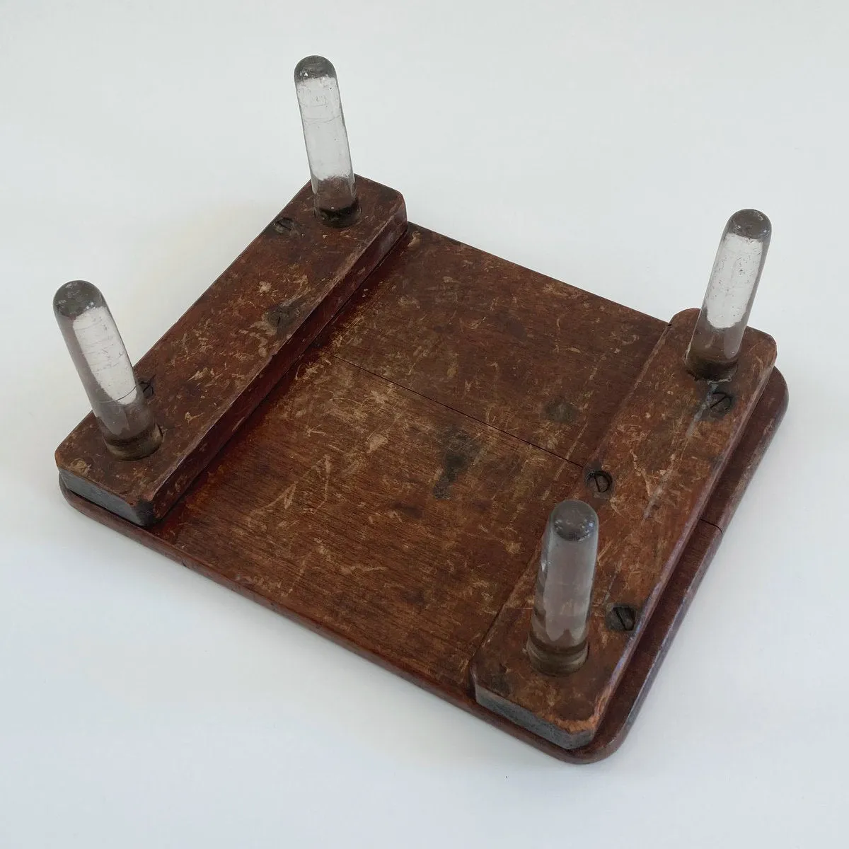 Eighteenth Century Electrostatic Insulating Stool or Lightning Stool