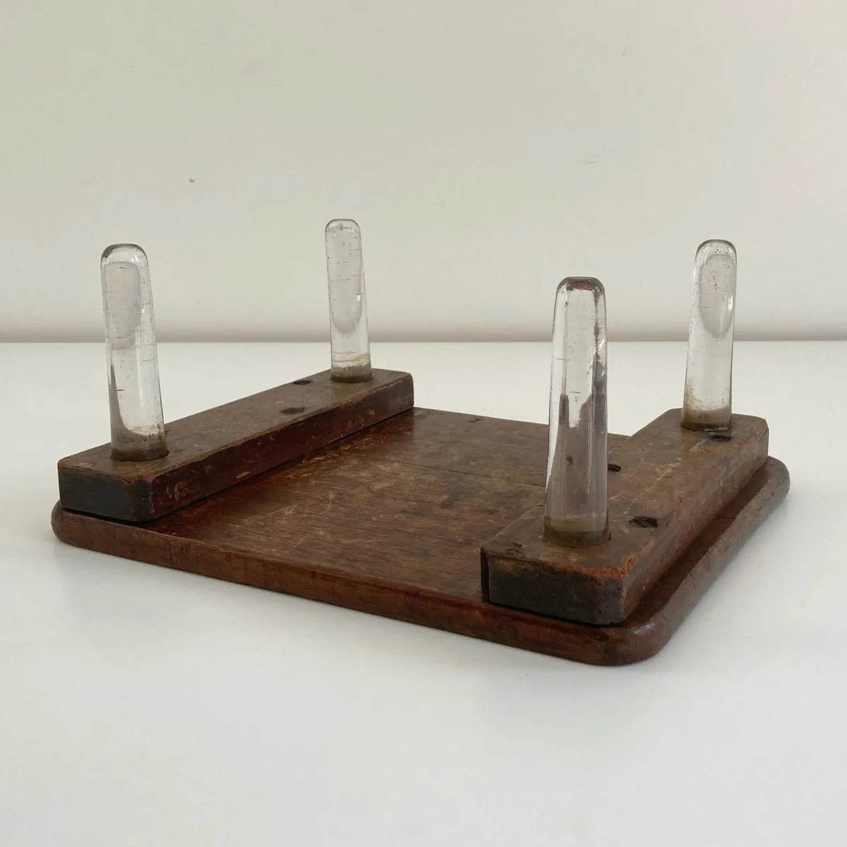 Eighteenth Century Electrostatic Insulating Stool or Lightning Stool