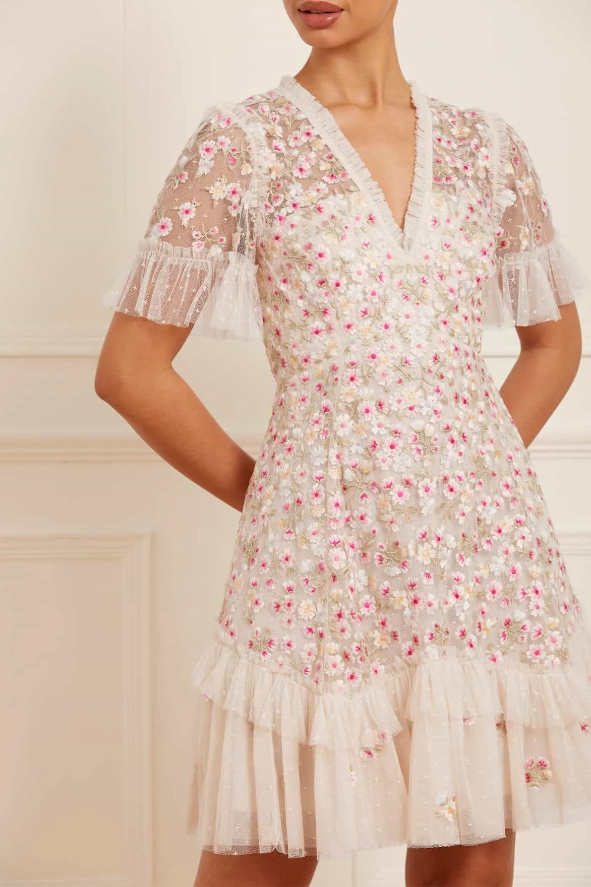 Evening Primrose Micro Mini Dress