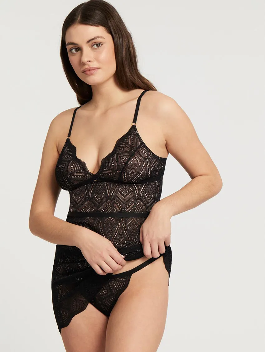 Fleur't All Lace Slip & Panty