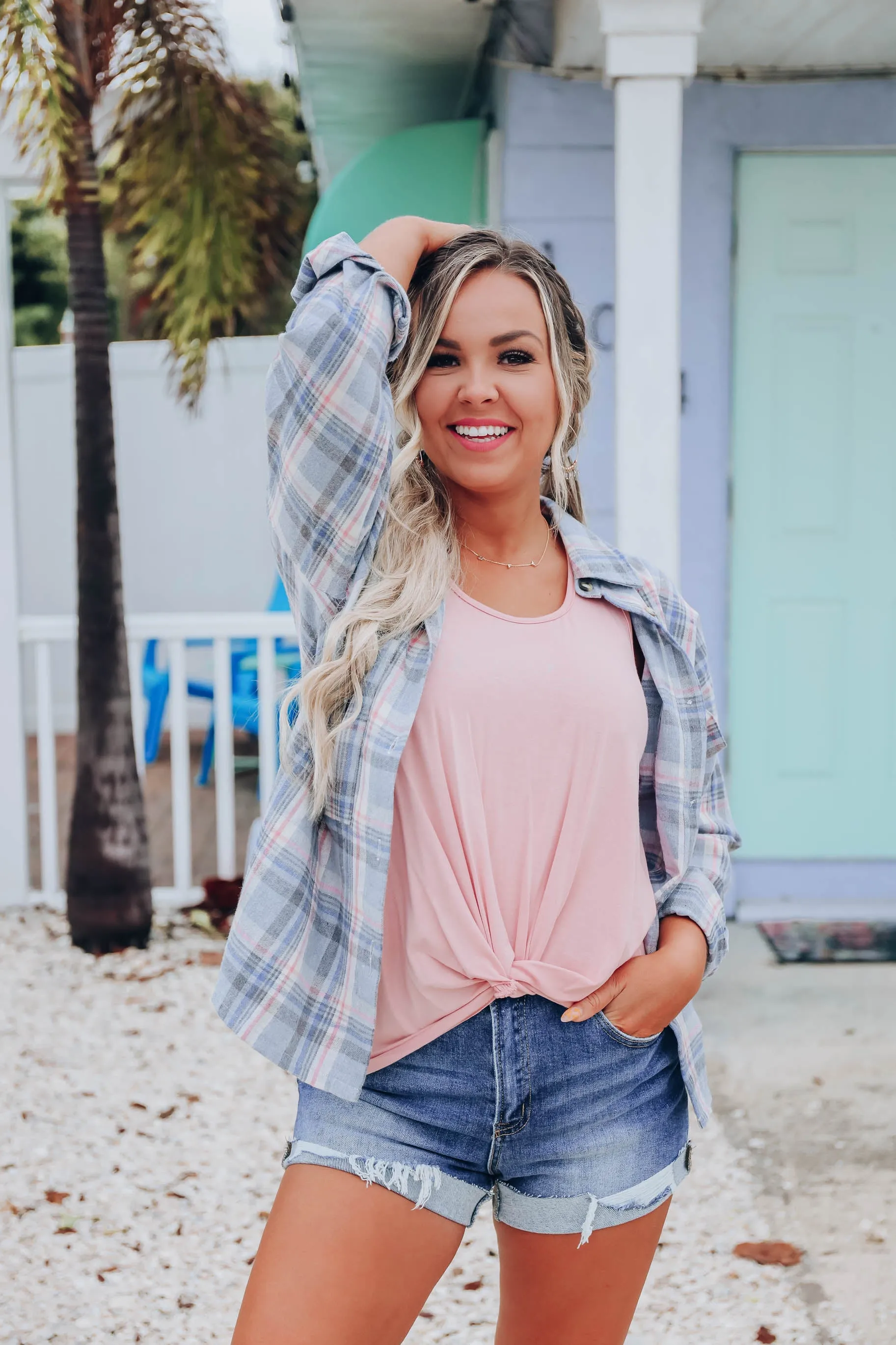High Country Plaid Shirt - Blue