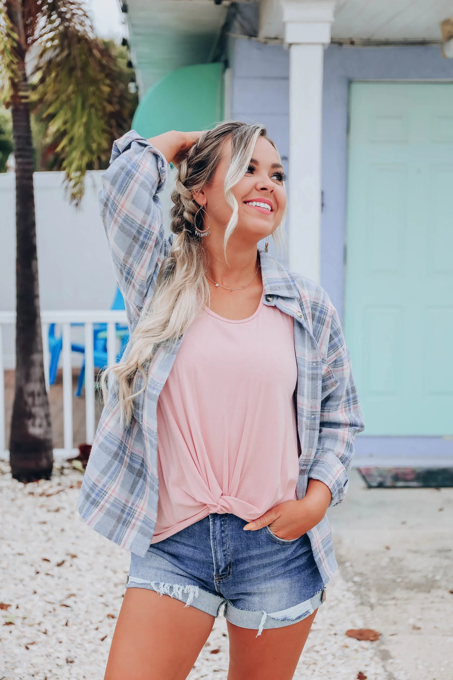 High Country Plaid Shirt - Blue