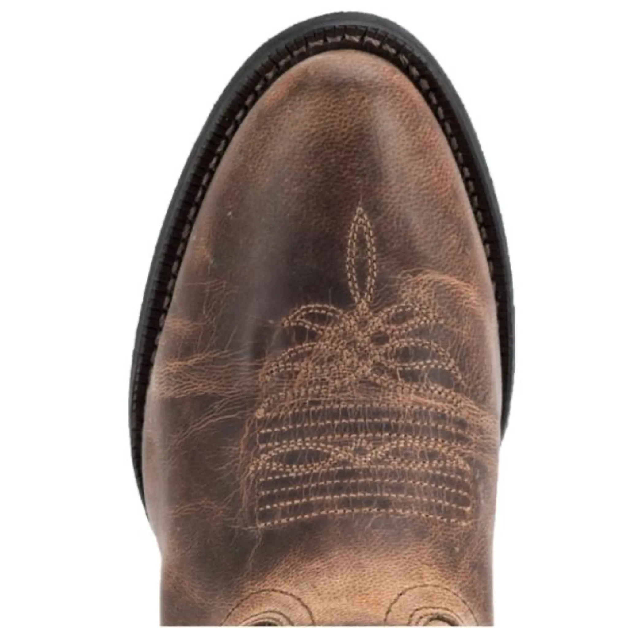 LAREDO WOMEN'S MADDIE TAN DISTRESSED LEATHER WESTERN BOOTS - 51112