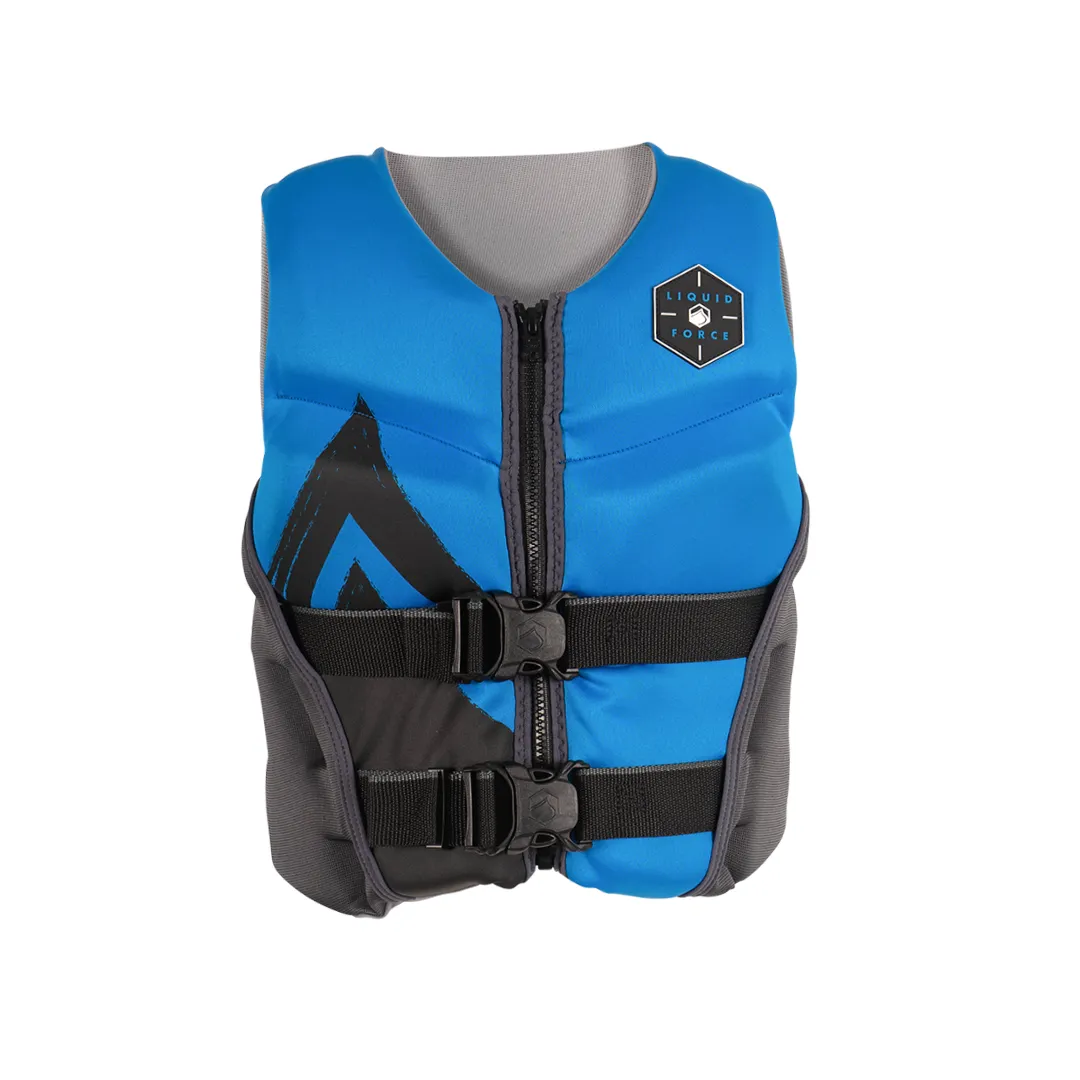 Liquid Force 2025 Ruckus CGA Wake Vest Youth Boys Blue / Grey