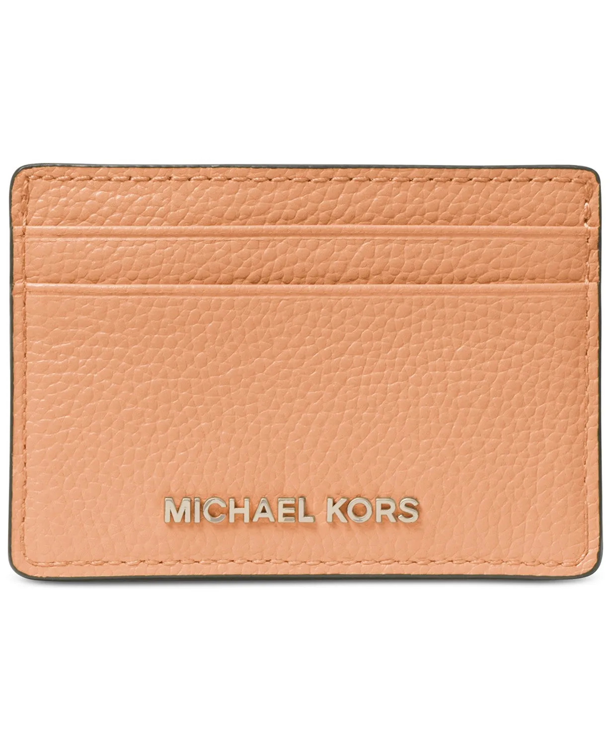 Michael Kors Pebble Leather Card Holder