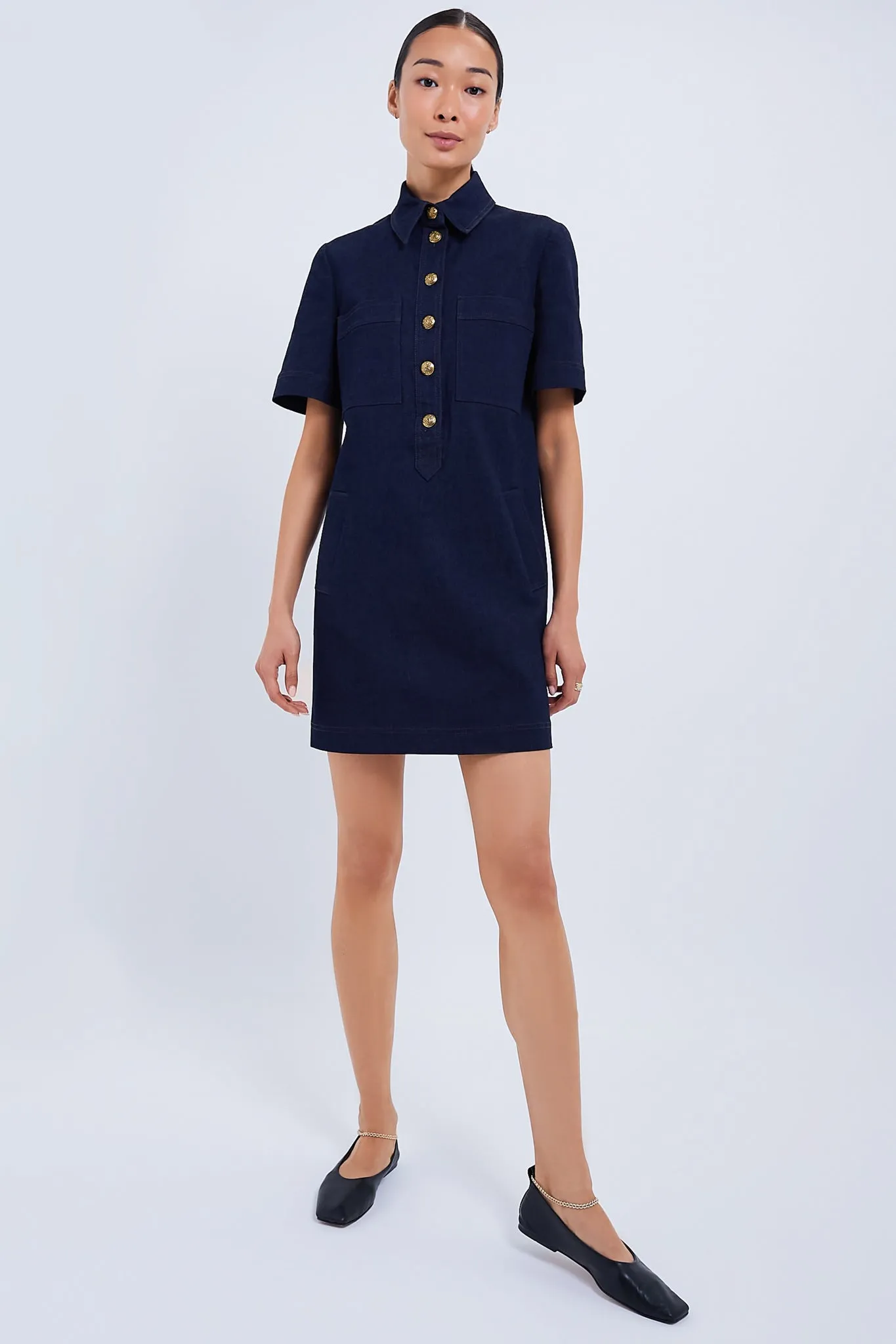 Midnight Wash Koulis Dress