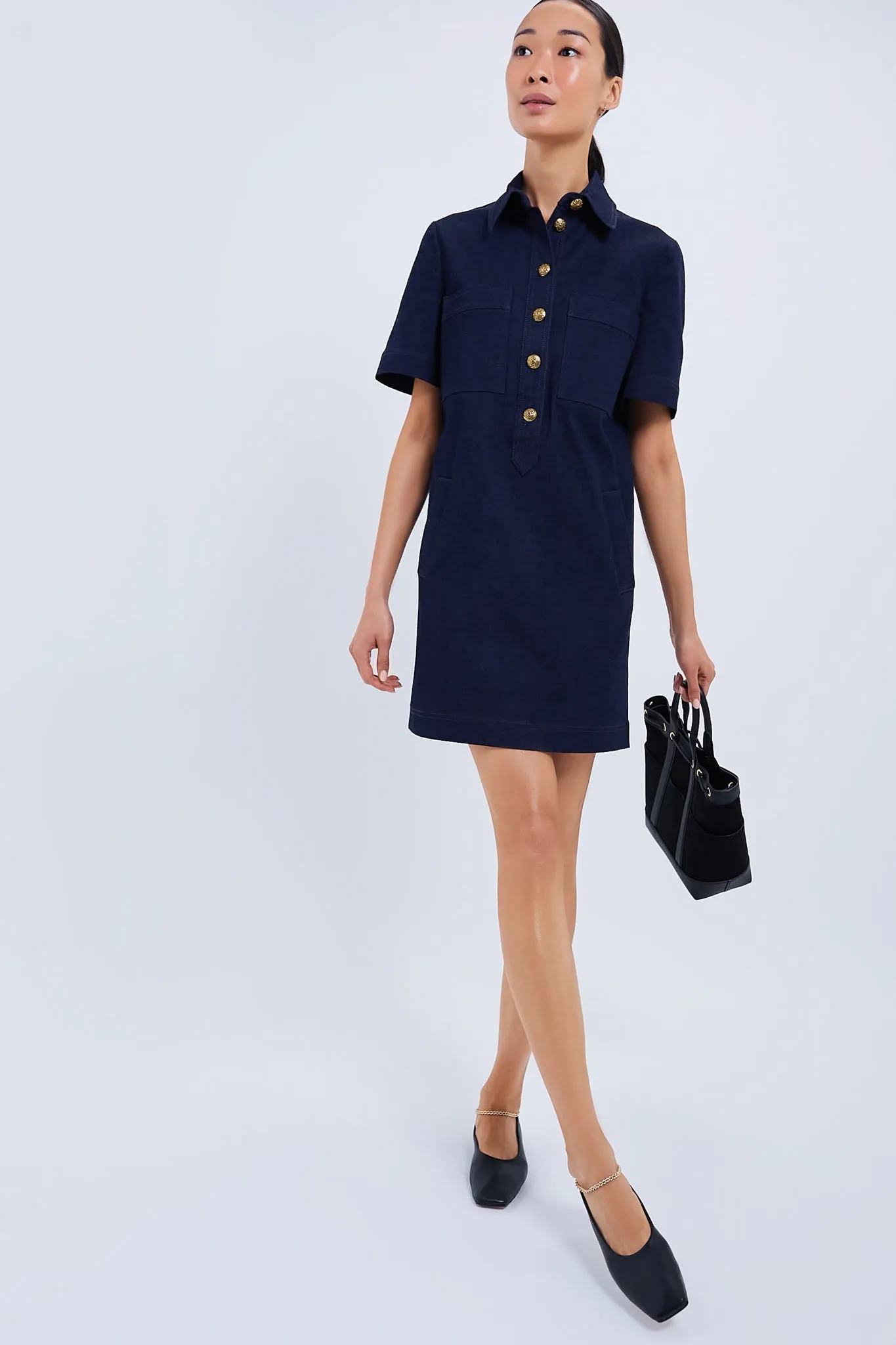 Midnight Wash Koulis Dress