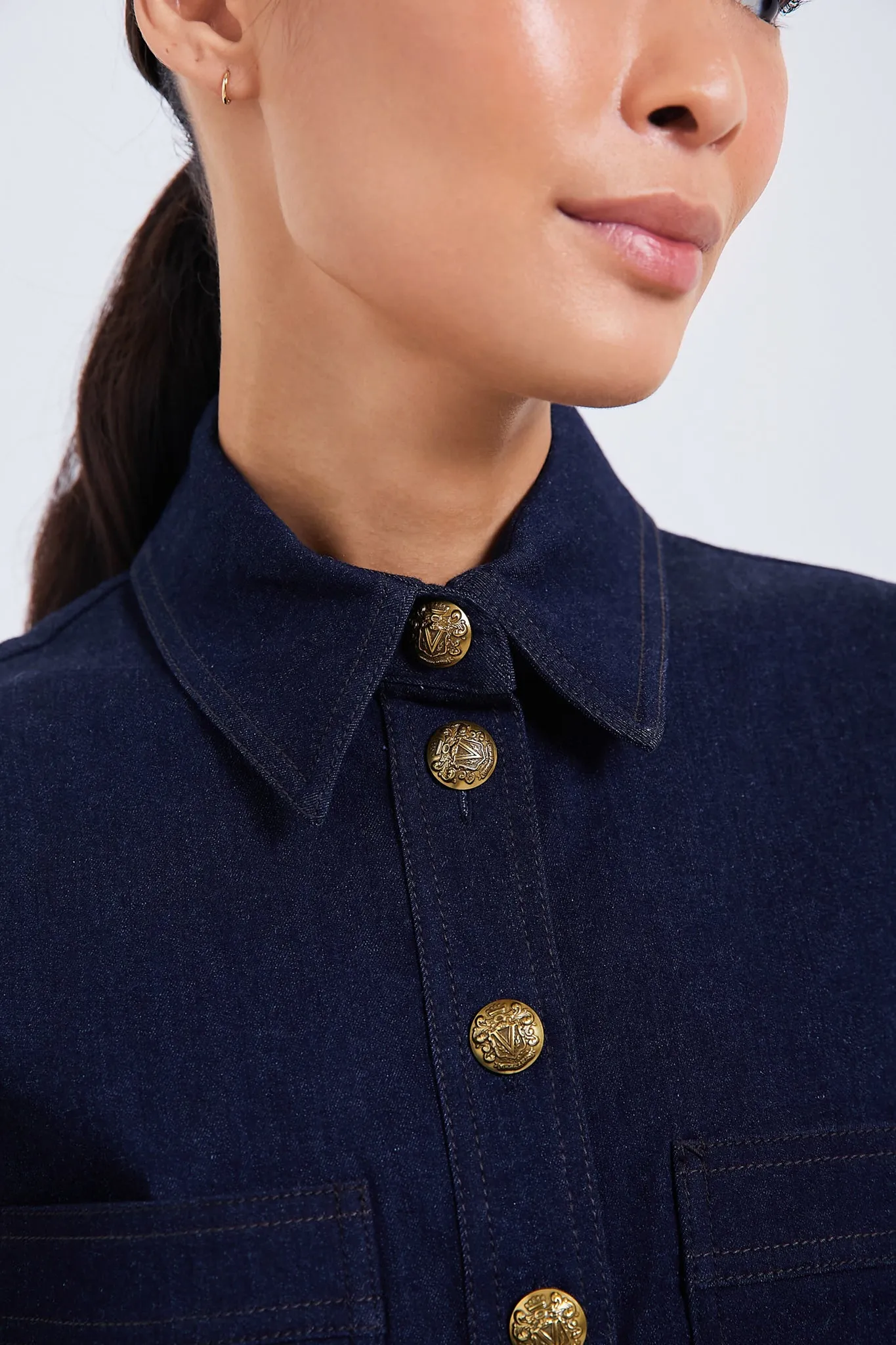 Midnight Wash Koulis Dress