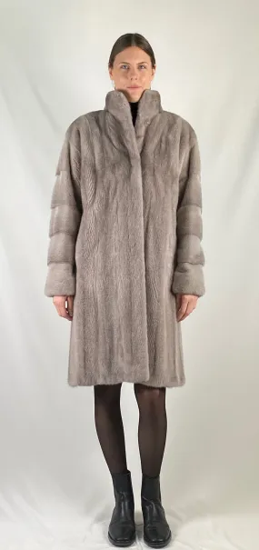 Mink Lavender Coat