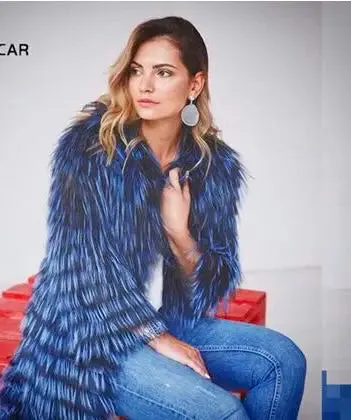 Natural Silver Fox Fur Coat for Women Real Fur Coat Winter Genuine Leather Jacket Fur Coat Female Jackets Slim Striped Coats