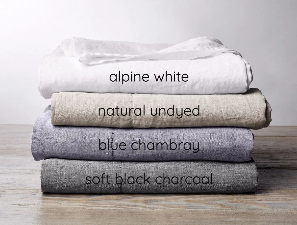 Organic Relaxed Linen Bedding by Coyuchi