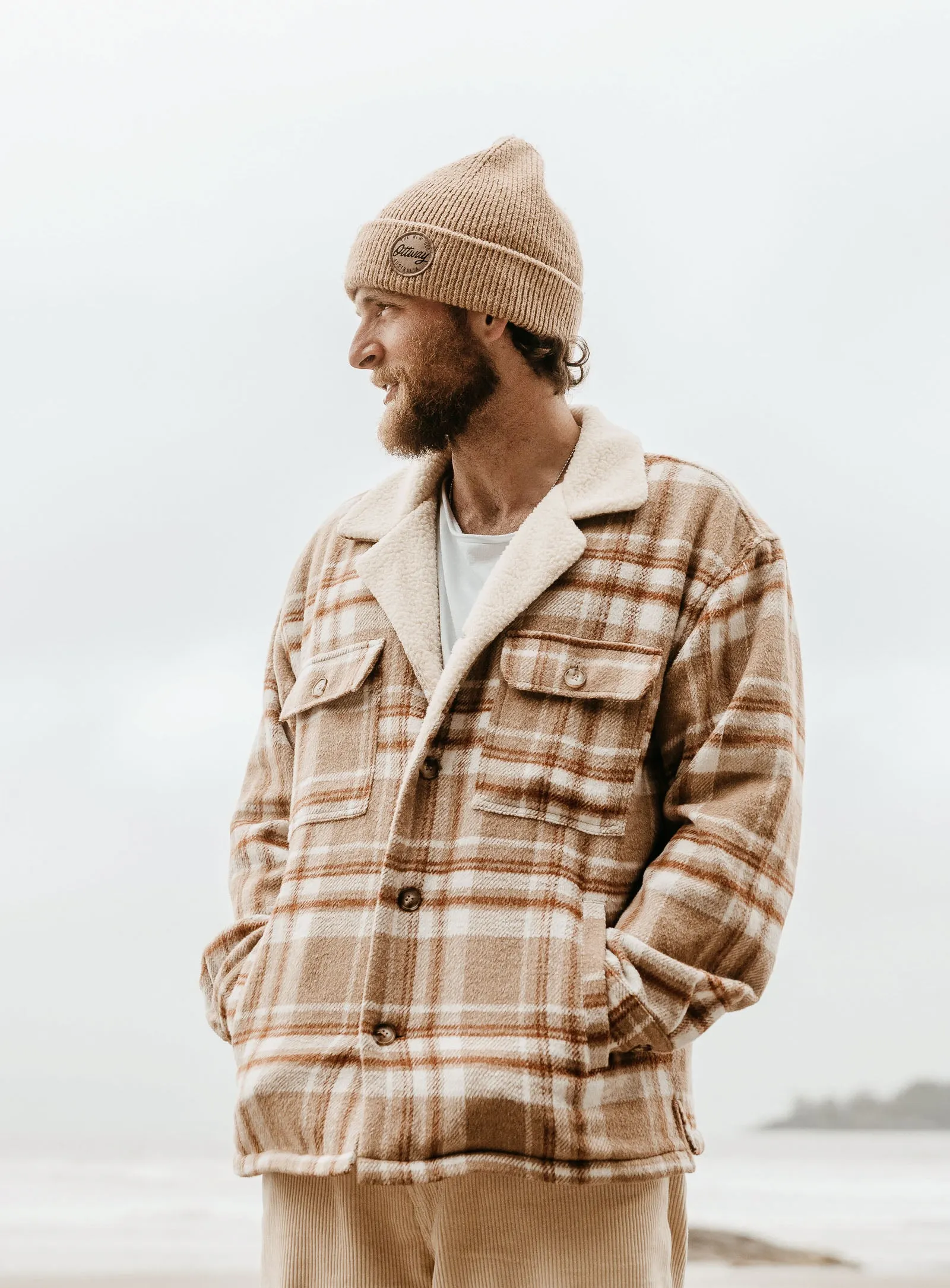 Parker - Brown Flannel Jacket