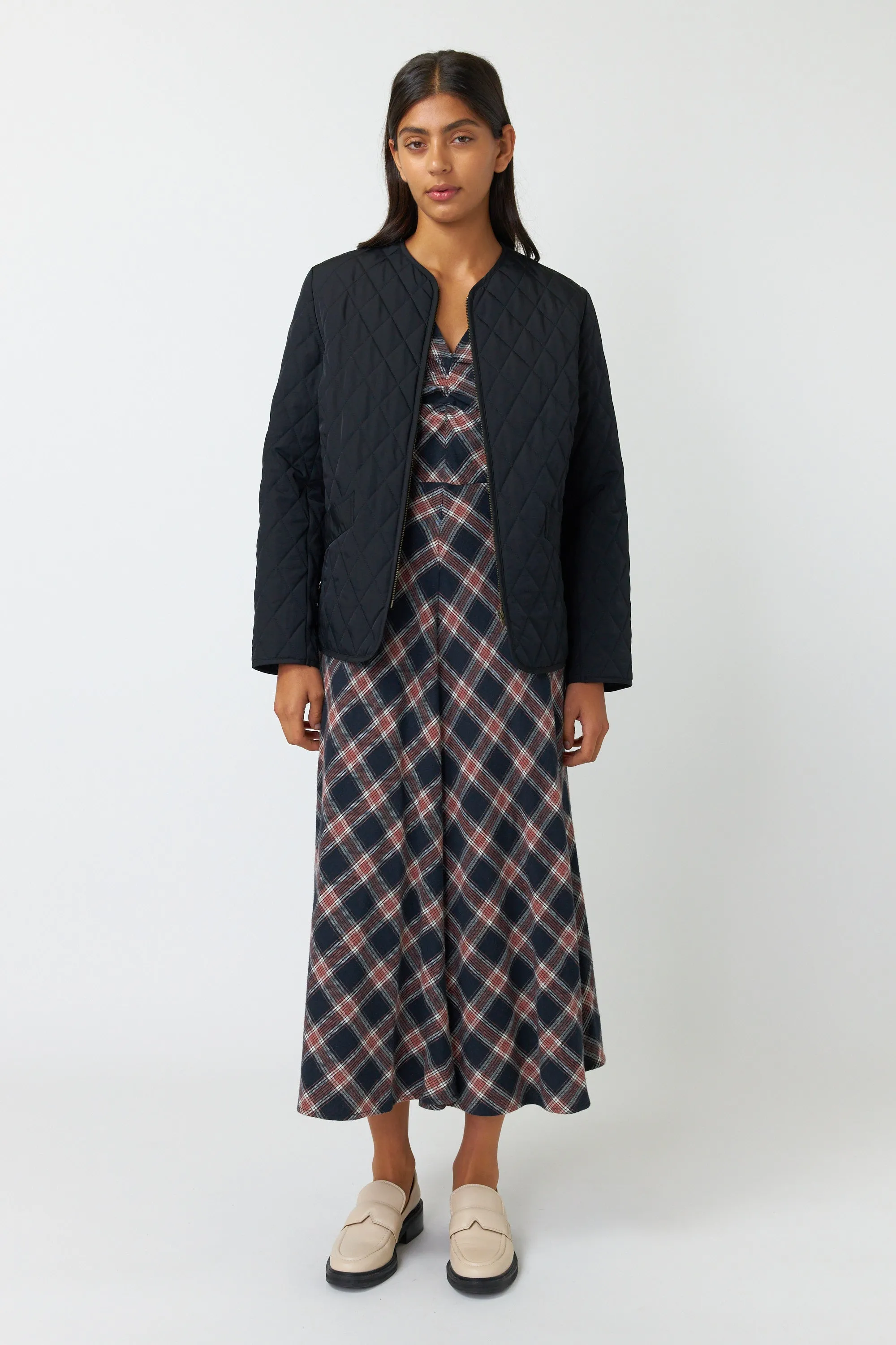 Plaid dress