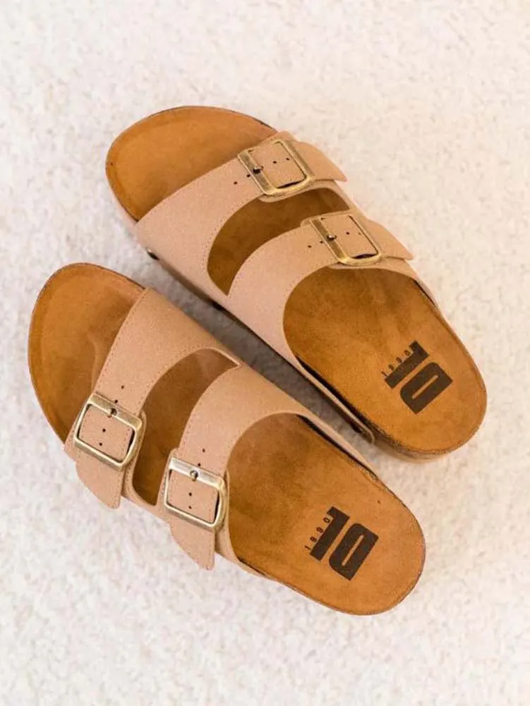 Pueblo Suede in tan by Chinese Laundry