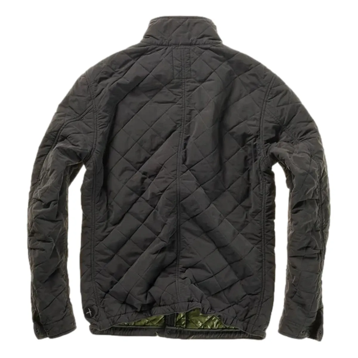 Quilted Tanker Charcoal