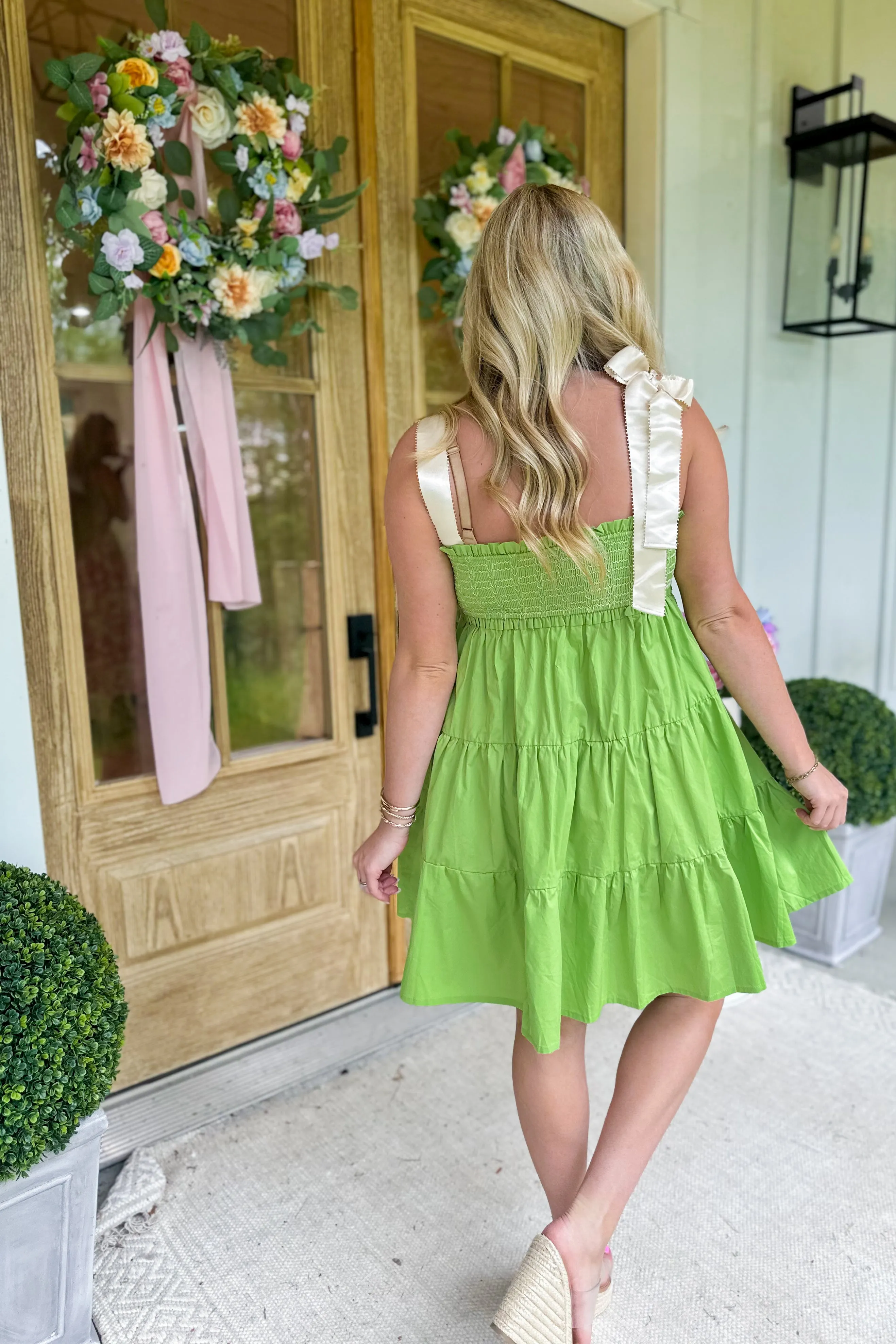 Rylan Sweatheart Neckline Tiered Babydoll Dress *FINAL SALE*