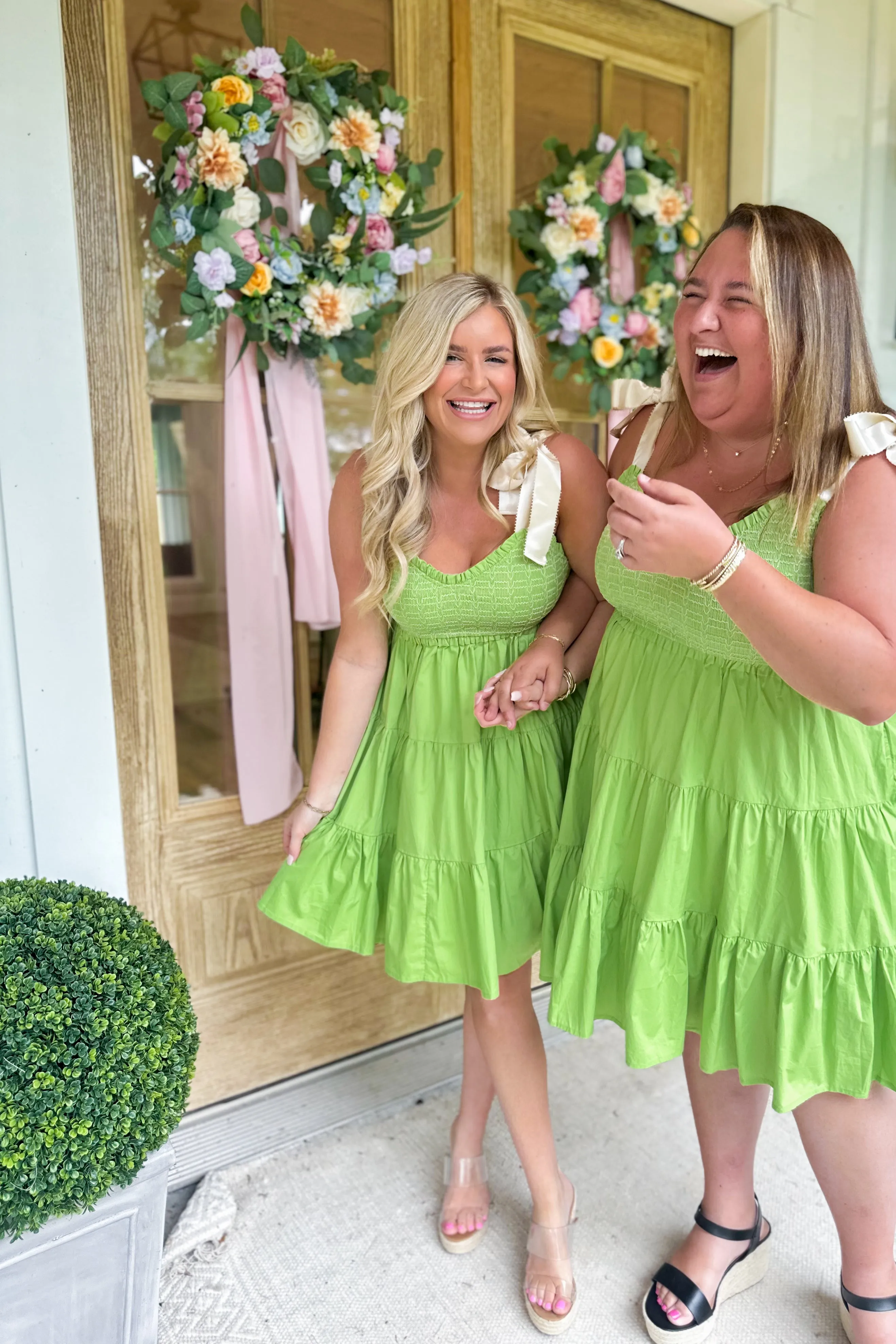 Rylan Sweatheart Neckline Tiered Babydoll Dress *FINAL SALE*