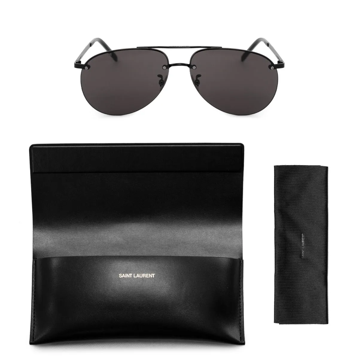Saint Laurent Aviator Sunglasses SL416 002 60