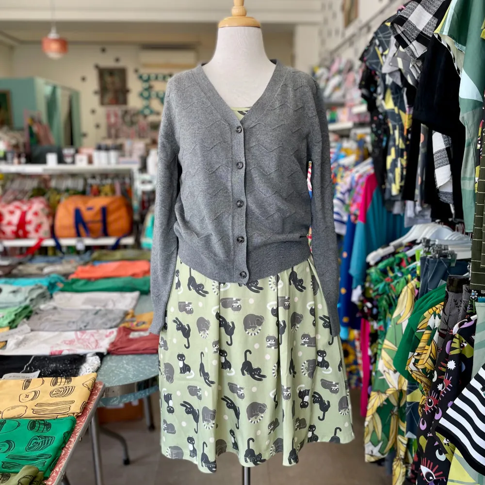 Shipshape Studio Swing Dress - Cats