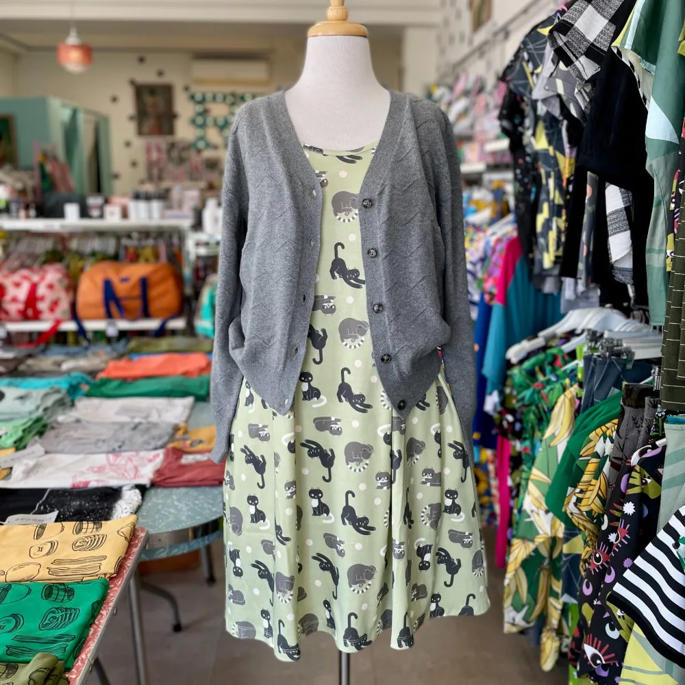 Shipshape Studio Swing Dress - Cats