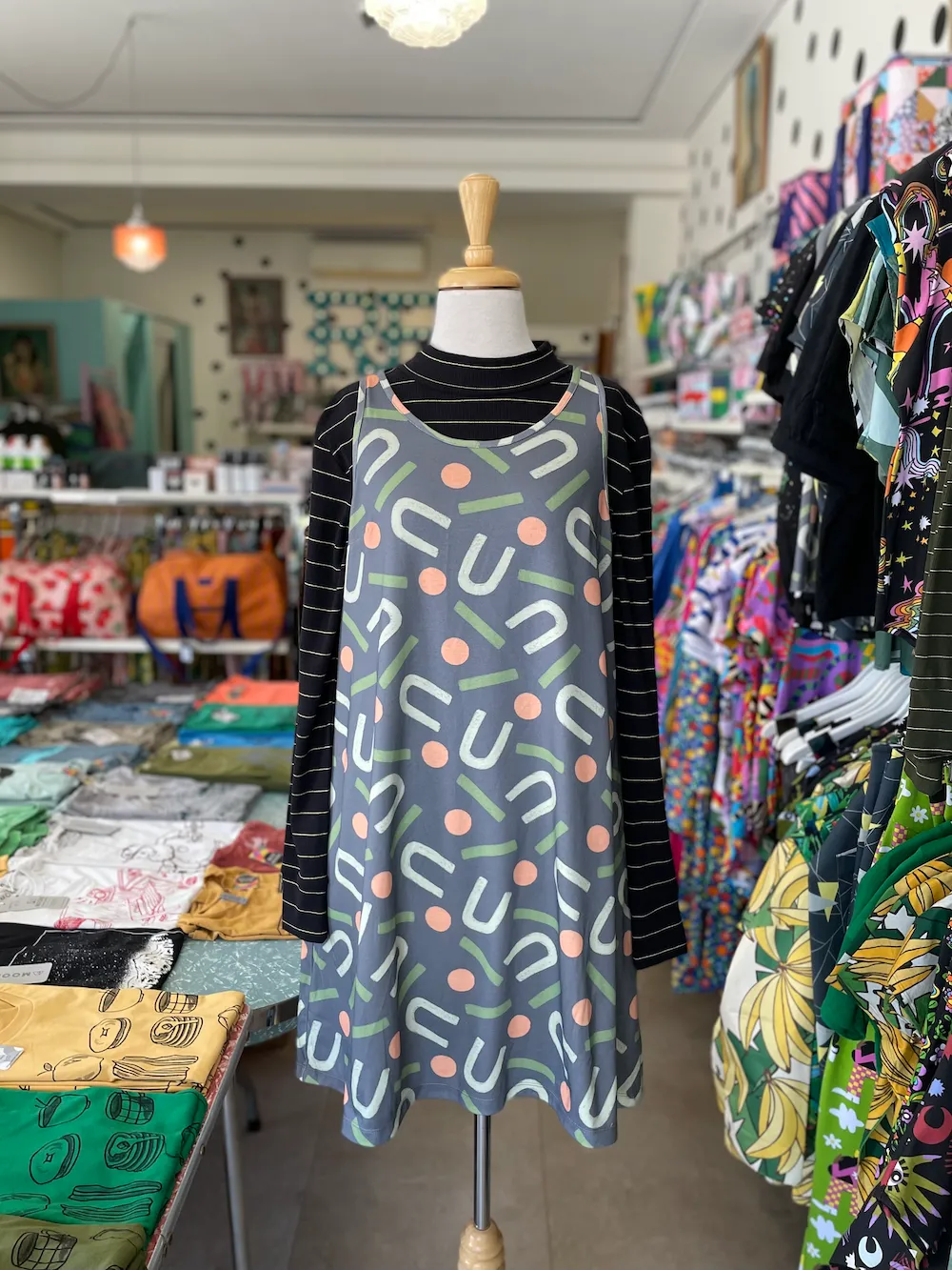 Shipshape Studio Swing Dress - Neo Geo