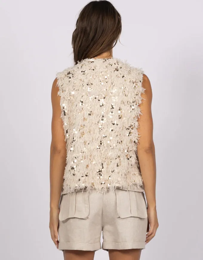 Splendour Vest Biscuit