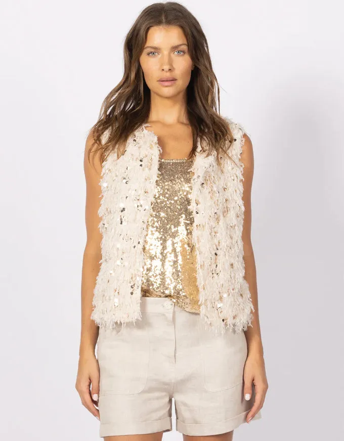 Splendour Vest Biscuit
