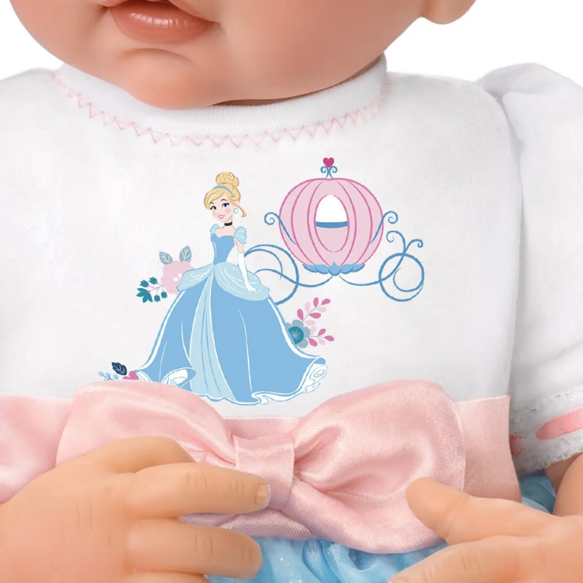 The Ashton - Drake Galleries Perfect Little Princess Lifelike So Truly Real® Baby Girl Doll in Disney Cinderella Outfit Weighted Fully Poseable with Soft RealTouch® Vinyl Skin by Linda Murray 17"-Inches