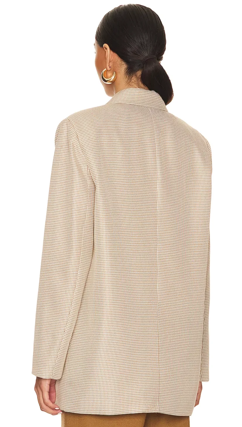 The Isabella Houndstooth Blazer