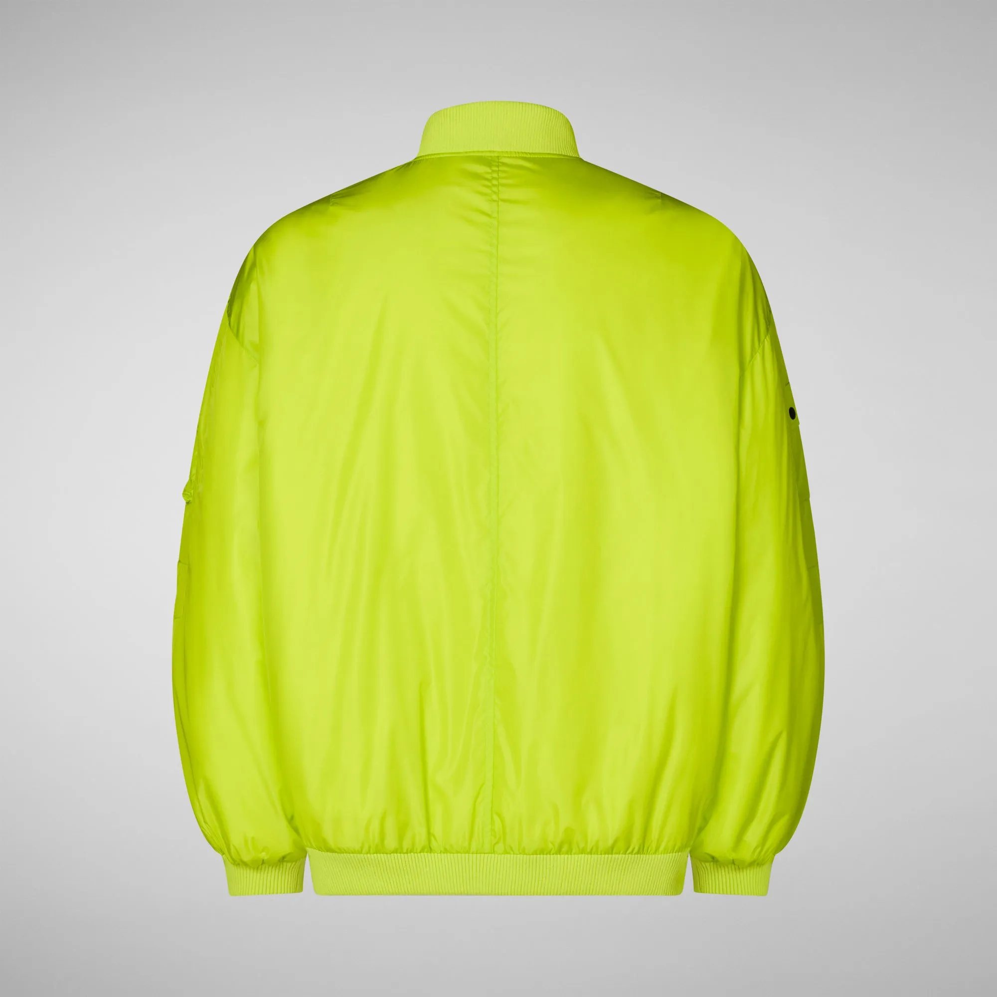 Unisex bomber jacket Usher in lichen green